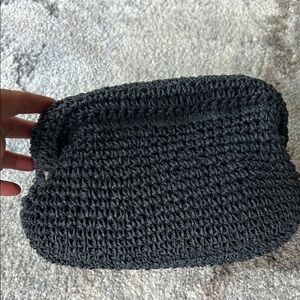 Ann Taylor Gray and Blue Clutch